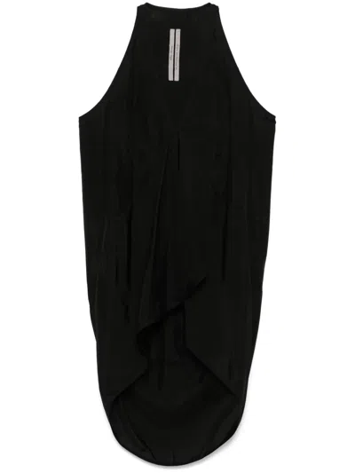 Rick Owens Kite Tank Top In Black