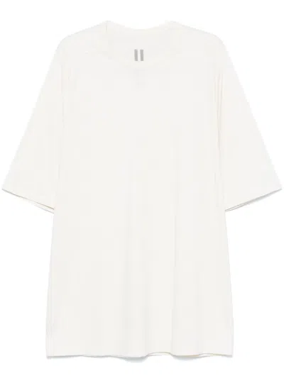 Rick Owens Klassisches T-shirt In Natural