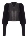 Rick Owens Concordians Cropped Klaus In Black