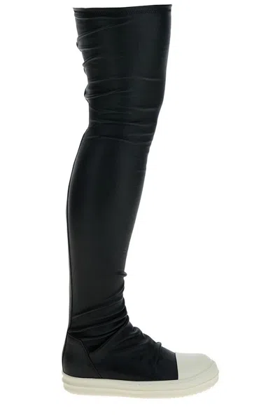 RICK OWENS KNEE-HIGH STOCKING SNEAKERS