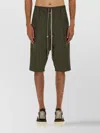 Rick Owens Knee Length Shorts Featuring Pockets In Green
