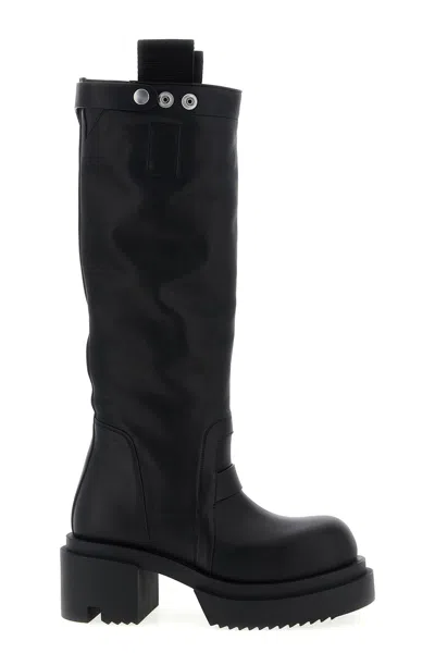 RICK OWENS 'KNEE PULL ON BOGUN' BOOTS