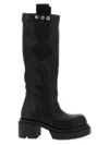 Rick Owens 'knee Pull On Bogun' Boots In Black
