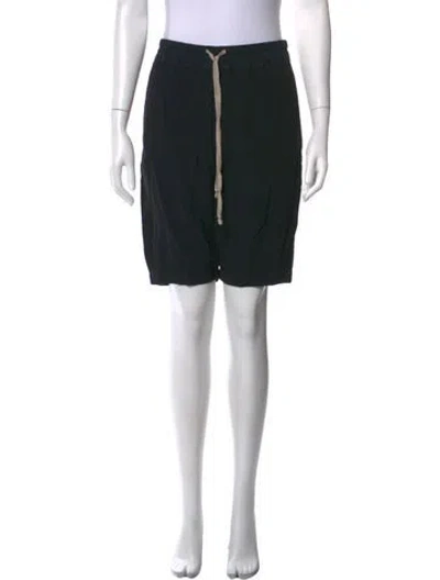 Pre-owned Rick Owens Knee-length Shorts In Black