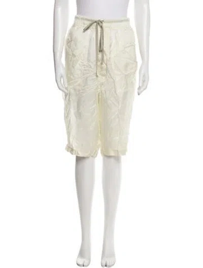 Pre-owned Rick Owens Knee-length Shorts In Neutral