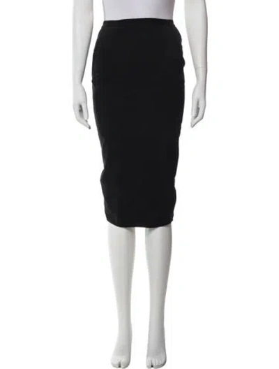 Pre-owned Rick Owens Knee-length Skirt In Blue