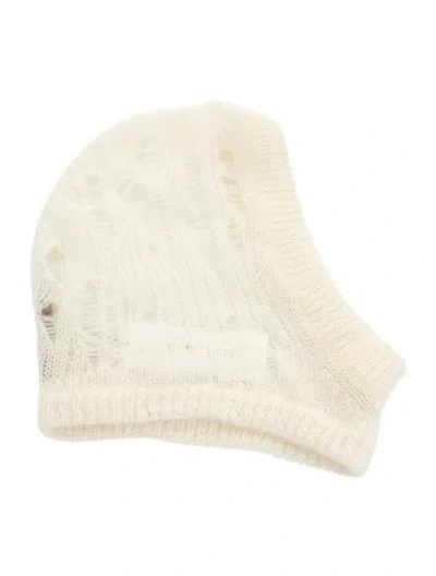 Pre-owned Rick Owens Knit Beanie In Neutrals