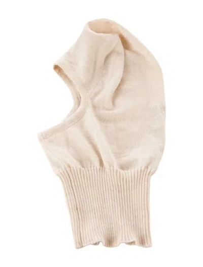 Pre-owned Rick Owens Knit Skull Hat In Neutrals