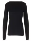 Rick Owens Al Top Sweaters And Cardigans Black In Black
