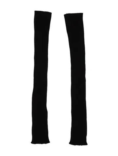 Pre-owned Rick Owens Knitted Arm Sleeve In Black