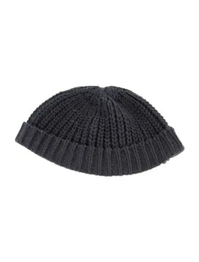 Pre-owned Rick Owens Knitted Beanie In Black