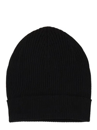 RICK OWENS KNITTED BEANIE HAT