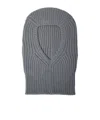 Rick Owens Sphinx Skull Balaclava In Gray