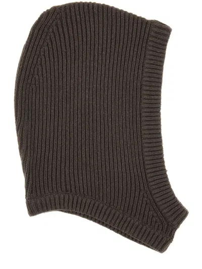 RICK OWENS KNITTED HOOD