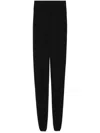 Rick Owens Concordians Sliced Long Skirt Clothing In Black