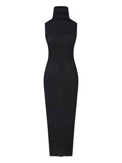 RICK OWENS KNITTED MAXI DRESS