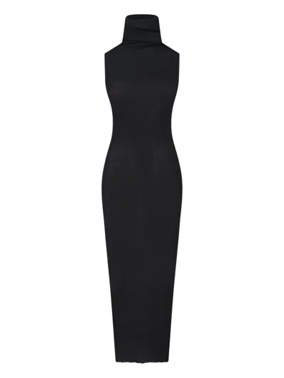 RICK OWENS KNITTED MAXI DRESS