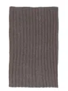 Rick Owens Ribbed Knit Rectangular Scarf