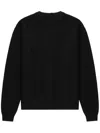 Rick Owens Knitted Sweater In 黑色