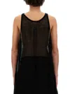 Rick Owens Men Knitted Tank Top In Black