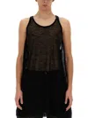 RICK OWENS RICK OWENS KNITTED TANK TOP