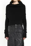 Rick Owens Woman Black Knitwear In Black