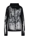 Rick Owens Spider Hoodie Sweaters And Cardigans Black In Black