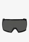 Rick Owens Kriester Oversized Mask Sunglasses In Black