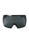 Rick Owens Kriester Sunglasses Black/black In Black