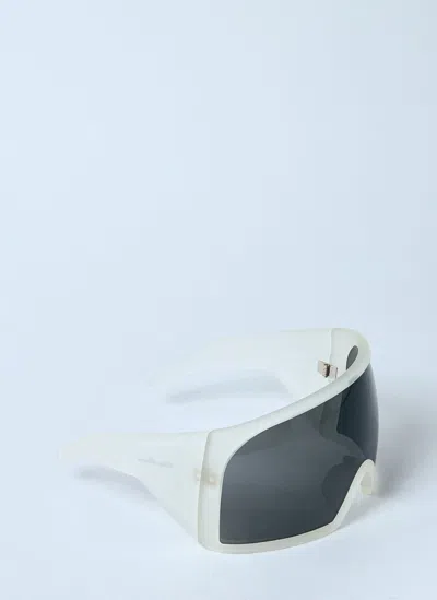 Rick Owens Kriester Sunglasses In White