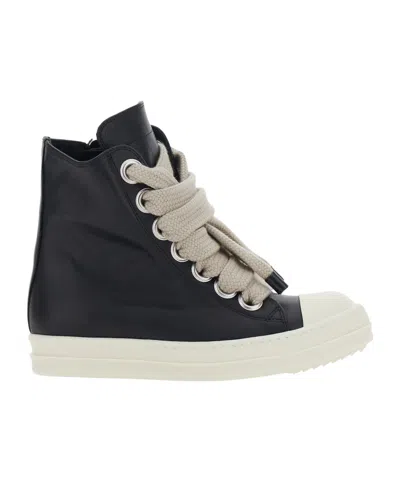 Rick Owens Lace-up Casual Shoes In Black