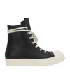 Rick Owens Black Hollywood Mega Bumper Sneakers In Black