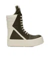 Rick Owens Mega Geobasket High-top Sneakers For Men In Nude