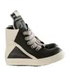 Rick Owens Round Toe High Top Casual Shoes
