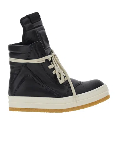 Rick Owens Lace-up High-top Sneakers In Multi