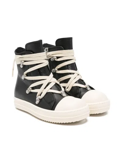 Rick Owens Kids' Bg02e5894lmu 911|black In White