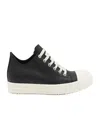 Rick Owens Lace-up Low-cut Casual Shoes In White