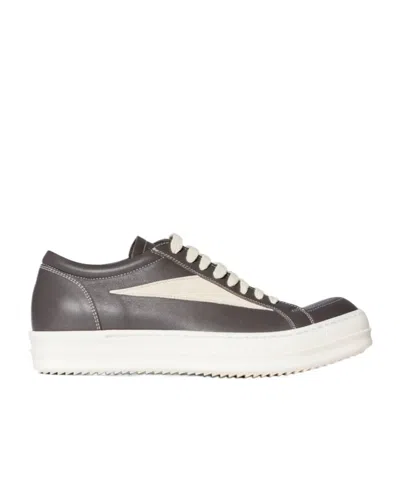 Rick Owens Lace-up Low-top Sneakers