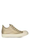 Rick Owens Lace-up Low-top Sneakers In Nude