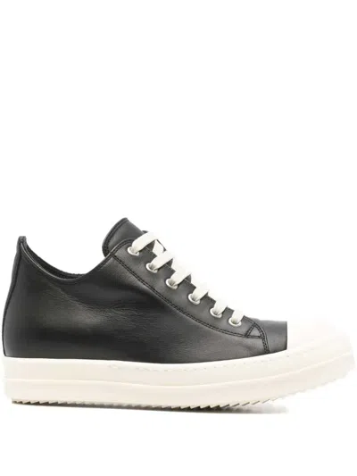 RICK OWENS LACE-UP SNEAKERS