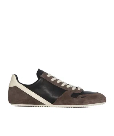RICK OWENS LACE-UP SNEAKERS