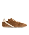 Rick Owens Concordians Minimal Sneak Sneaker In Brown