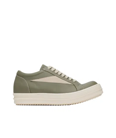 Rick Owens Laced Sneakers In Nude