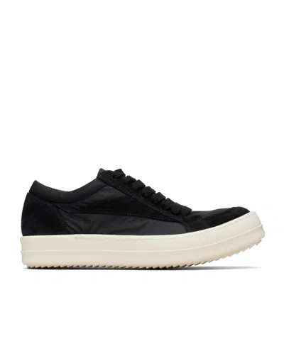 Rick Owens Lace-up Sneakers In Black