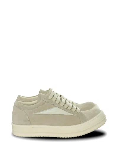 Rick Owens Lace-up Sneakers In Neutral