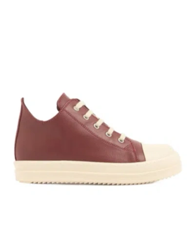 Rick Owens Laceup Sneakers In Multi