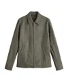 Rick Owens Lapel Long-sleeved Casual Jacket In Gray