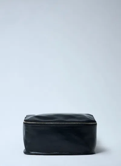 Rick Owens Large Beauty Case In Black