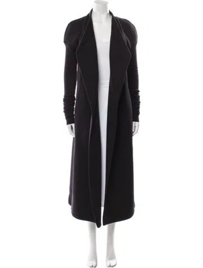Pre-owned Rick Owens Late 2000's - Early 2010's Coat In Gray
