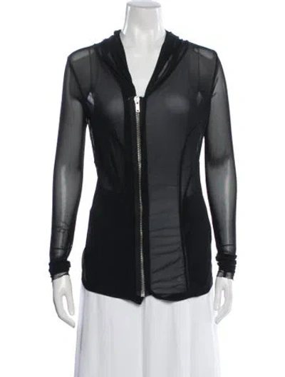 Pre-owned Rick Owens Late 2000's - Early 2010's Nylon Jacket In Black